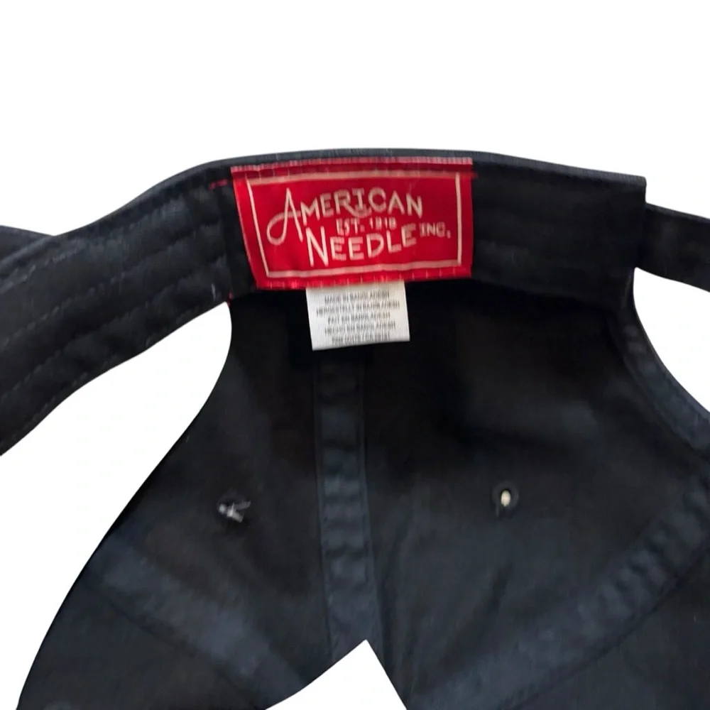 Brand new with Tags Men’s American Needle Brand Black‎ Baseball Cap One Size